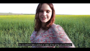 Took Pretty Teen In A Middle Of Nowhere And Fucked Her Hard In A Car