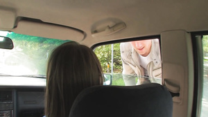 Russian 3Some In The Car   Very Hot