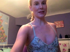 Close Up Of Teen Masturbating