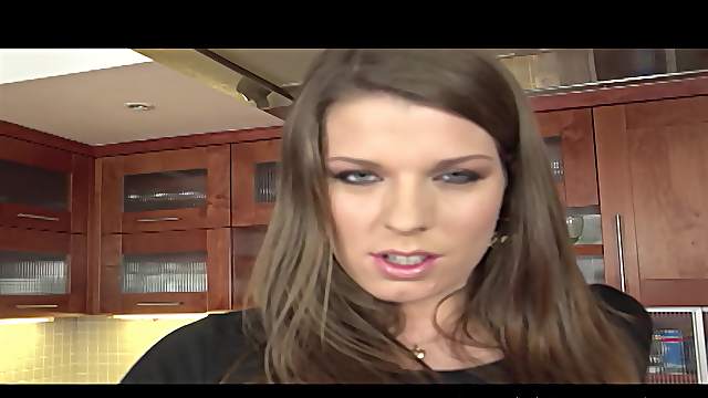 European Brunette Masturbates 2