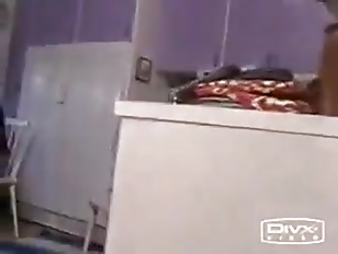 Mature Blondes Sex In Kitchen