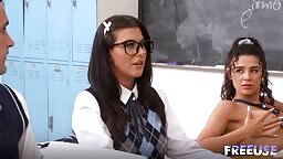 Lexi Lore, Lily Lane, Kylie Rocket, Gal Ritchie   Freeuse School: Hands On Learning With The New Student 15 12 2025