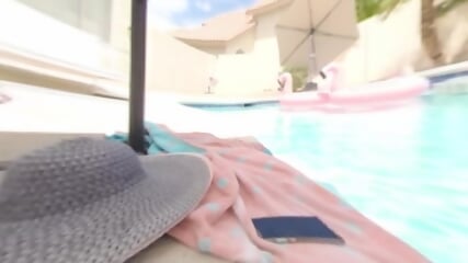 Candice Dare Gets Fucked By The Pool By YOU!!