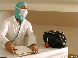 Two Hung Doctors Check The Ass Of Redhead French Woman