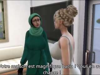 Sims 4   Family [EP.10] New Inhabitants! In France