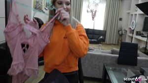 GERMAN SCOUT   Skinny Candee Licious With Blue Eyes Cas