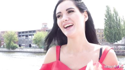 GERMAN SCOUT   RUSSIAN TOURIST GIRL I PUBLIC SEX IN BERLIN I PICKUP AND LOST PLACE FUCK   Casting