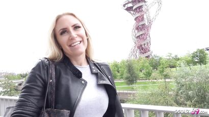 GERMAN SCOUT   BIG ASS AND BOOBS MILF KARLIE PICKUP AND ROUGH FUCK AT STREET CASTING   Hardcore