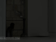 French Student Luna Rival Tempts Teacher To Examine Her Asshole