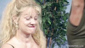 Old Plump Sluts Share Thick Dick Of Handsome Stud