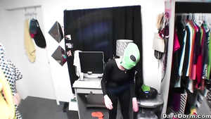 Awesome Sexy Chicks In Mascara Suits Are Sucking Big Dicks And Fucking