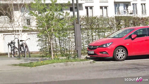 GERMAN SCOUT   Fleshy Young Cutie Elisa Cheat BF And Street Casting