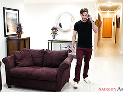 Dude Fucks His Dad’s French GF Natasha Nice After Seeing Her Masturbating