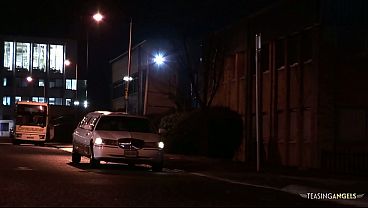 A Hot Kinky Rich Brunette Milf Is Turned On By Picking Up Sexy Prostitutes On The Corner  She Is In The Limousine With A Couple Of Guys  As Soon As The Prostitutes Come Inside The Group Sex Starts