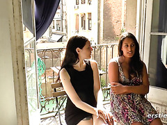 Amateur German Lesbians Satisfy Each Other With Sex Toy