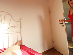 Guy’s Innermost Desire Was Fulfilled And He Finally Fucked Sexy German Blonde From His Dreams