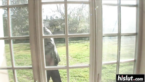 Big Black Male Pole Pleases India Summer