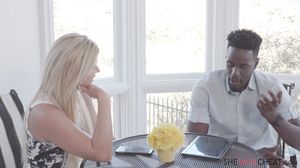 India Summer   Hot Blonde Milf India Summer Gets Fucked Deep Her In Her Ass By BBC   E110