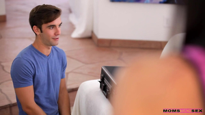 Tricky Stepmom Brings Hard Cock To Her Tiny Stepdaughter