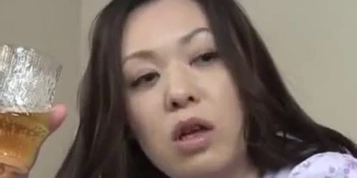 Japanese Mom With Son Drink And Screw