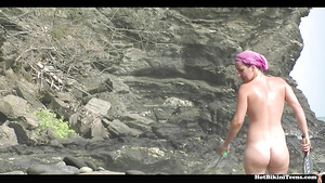 Nudist Beach Spying Video