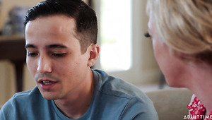 Busty MILF Dee Williams Is Having Lots Of Fun Fucking With Turned On Stepson Ricky Spanish