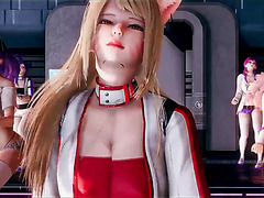 K/DA’s Ahri, Akali, Kai’sa, Evelynn, & Seraphine’s Naked Dance Extravaganza