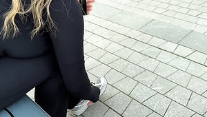 Meeting A Busty Student Gal, The Guy Buys Her Body For Some Cock Riding