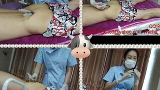 Nurse Step Sister Medical Injection Video