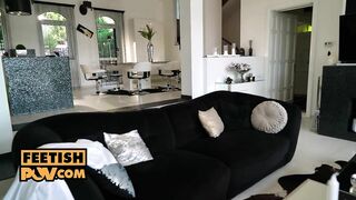 FeetishPOV: Sexy Office Redhead Veronica Leal Comes To Fuck You At Home On PornHD