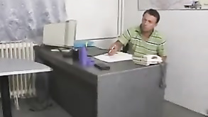 Amateur Office Fisting