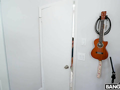 Latina Nurse Shows Huge Tits And Gags Patient’s Dick