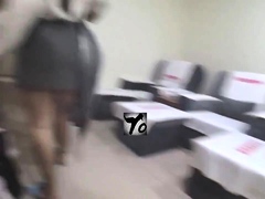 Hot Brunette Amateur MILF Rides Hubbys Cock