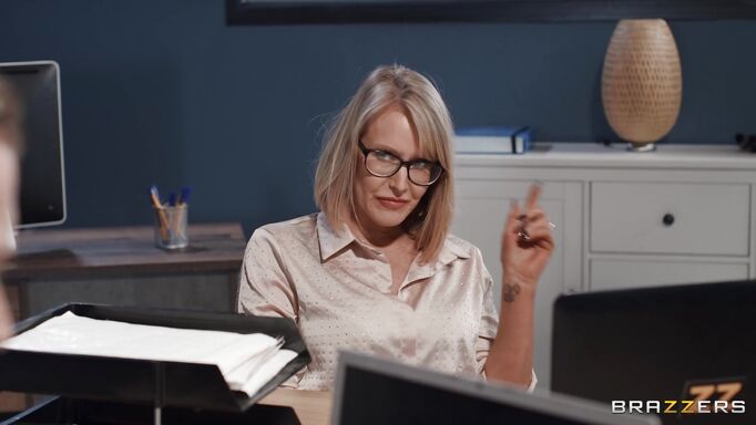 Recently Hired Hot Milf Is Fucked In The Office