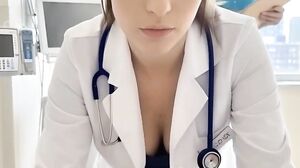 Sexy Doctor Gets A Semen Sample