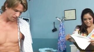 DAGFS   Cute Nurse Relieving The Pressure Off His Cock