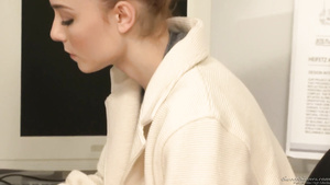 Busty Babe Fucked In Office