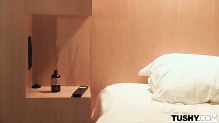 TUSHY Gorgeous Besties Milan Cheek And Polly Yangs Have Crazy Anal Foursome On Couples Getaway