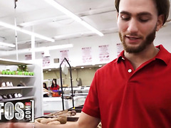 MOFOS   Public Desire Sparks Between Coworkers In The Store