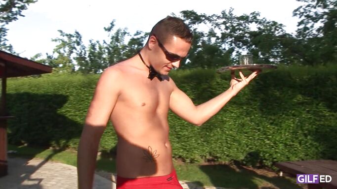 The Confident Man Impresses His Sexy Neighbor