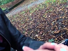 Public Slut Drilled By Big White Cock