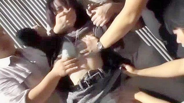 Japanese Pornstar In Public Outdoor JAV Scene ~ Incredible Japanese Public Porno