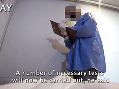 Sexy Doctor Milks Cock And Even Rides It Hard In Public Hospital