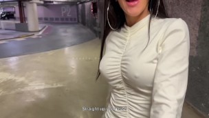 Bourgeois Girl Get Roughly Sodomized In The Trunk Of Her Car After An Evening