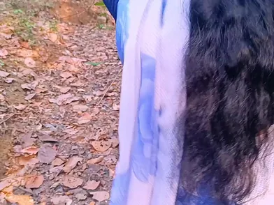 Step Mother With Long Hair Bangs Outdoor With Sonny Massive Dick