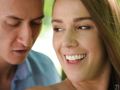 Naked Massage And Fuck In A Public Park!