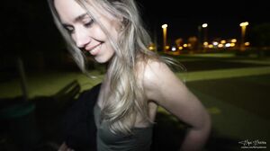 Stunning Blonde Babe Outdoor Sex POV