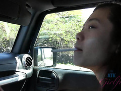 Asian Girlfriend Vina Sky Sucks In Public And Fucks With Passion