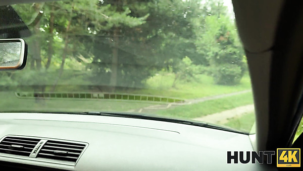 Petite Brunette Stunner Takes Massive Cock Deep Outdoors On Bench