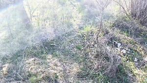 Russian Schoolgirl Rides Ding Dong Outdoors Till Creampie